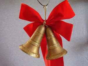 Adorno colgante de campana de Metal de Navidad Vintage para decoración del hogar de vacaciones de árbol para ajustes de fiesta y Festival interior - Product Image 5