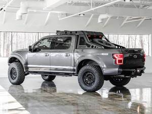 Pick-up d'occasion Super Crew 4x4 essence turbo, transmission automatique, transmission intégrale, sièges en cuir, pneus R17, régulateur de vitesse, panoramique - Product Image 6