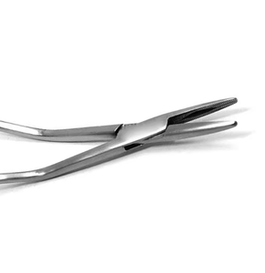 Pinces en acier inoxydable Pinces à aiguille ophtalmiques Porte-aiguille avec poignée dorée - Product Image 6