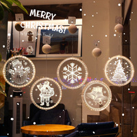 Weihnachtsbeleuchtung Hängelampen Raumdekoration Modellierung Schlafzimmer Feiertagsdekoration Fenster Sternenlichterkette