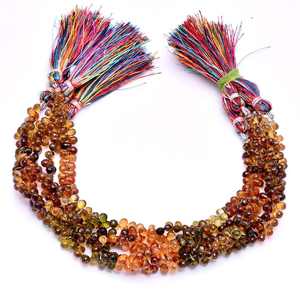 Cuentas facetadas de rubí natural Longido en forma de rondel para la fabricación de joyas, 2.5-5mm, cuentas de gemas sueltas de rubí, por fabricante, al por mayor. - Product Image 3