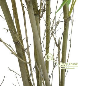 Taille personnalisable arbre de bambou artificiel vrai tronc réaliste feuilles support en plastique pour mariage noël nouvel an décorations - Product Image 2