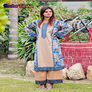 High Quality pakistani winter wear readymade suits for women india & pakistan style clothing high quality women salwar kameez - Product Image 5