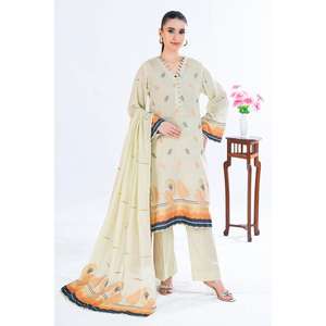 Ensemble de costume jacquard blanc cassé non cousu pour femmes, tenue élégante 3 pièces - Product Image 5