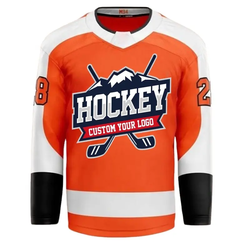 2024 Custom Quick-Dry custom reversible hockey and ice hockey jersey sublimated