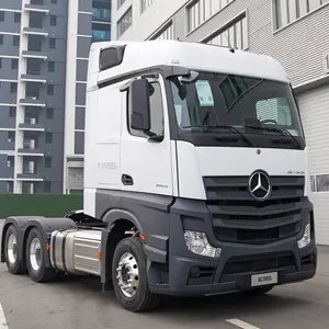 Sıcak satış 31-40T benz traktör kamyon 4x 2/6x4 traktör kafa kamyon traktör römork kafa satılık