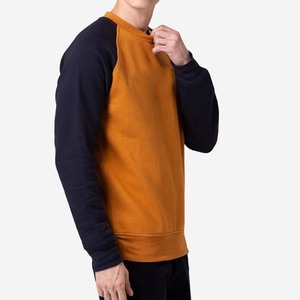 Nouveau automne hommes col rond pull 100% coton respirant poids lourd tricoté tissu surdimensionné décontracté Vintage imprimé - Product Image 3