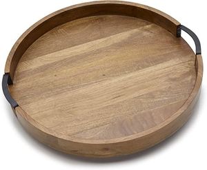 Bandejas Redondas de Madera Diseñadas para Exhibición en Boutiques con Atractivo Artístico y Textura de Madera Natural - Product Image 5