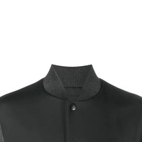 Veste universitaire en toile unisexe de haute qualité en gros OEM, veste décontractée pour hommes et femmes, motif enduit