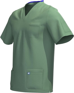 Großhandel hochwertige modische Krankenschwestern-Schrubben Kurzarm stretch-Schrubben medizinisches Schrubben-Anzug-Set Krankenschwester für Damen - Product Image 3