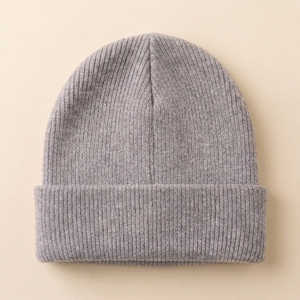 Bonnets tricotés personnalisés, design tendance et élégant, bonnet de qualité supérieure unisexe, chaud et respirant - Product Image 4