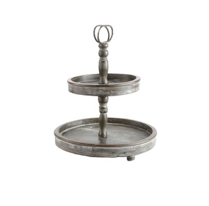 Top Arrival Wholesale Unique Round Galvanized Metal <b>Cake</b> <b>Stand</b> Decorative Serving <b>Cake</b> and Cupcakes Custom Size Shape - Product Image 5