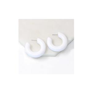 Pendientes de Resina Epoxi Hechos a Mano con Diseño Nuevo, Joyería de Moda, Pendientes de Resina Redondos de Alta Calidad, Hechos a Mano, Tamaño Personalizado - Product Image 3