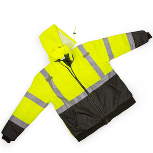 Customizable Logo High Visibility Waterproof Safety Jacket with Reflective Material Reflective Safety Clothing With Shipment - Product Image 5