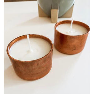 Pot à bougie fer métal or Style bougeoir cire bougie faisant rond Simple Design éclairage pour décoration de table et décoration intérieure - Product Image 5