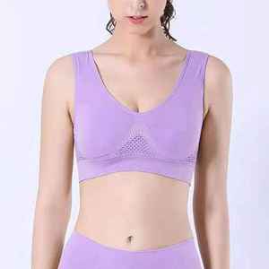 Nouveau design du fabricant Soutien-gorge de sport pour femmes à la mode Logo personnalisé pour Yoga Gym et course Taille XL Prix - Product Image 3
