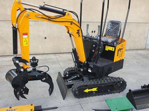 Livraison gratuite HT12 Mini-excavatrice compacte diesel de 1,1 tonne |   12 HP Diesel |   Profondeur de creusement de 1,65 m |   Bac de 0,025 m³ avec accessoires - Product Image 4