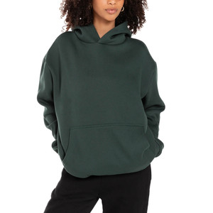 Sudaderas con capucha para mujer Sudadera informal Sudadera con capucha para mujer con capucha de manga larga de alta calidad 100% algodón polar con capucha - Product Image 1
