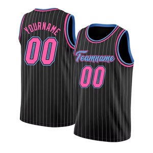 Vente en gros de haute qualité Nouveau maillot de basket-ball cousu sur mesure pour hommes Maillot de basket-ball respirant grande taille - Product Image 5