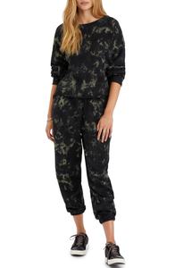 Sudadera con capucha de manga larga con estampado Tie Dye para mujer de alta calidad, ropa de calle modesta, Invierno ecológico con diseño con capucha - Product Image 3