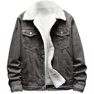 Chaqueta vaquera elegante para hombre, la mejor calidad, alta comodidad, nueva llegada, chaqueta de invierno de manga larga, último estilo, técnicas lavadas desgastadas - Product Image 1
