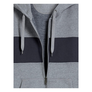 Jersey de chándal con cremallera completa de algodón 100% para hombre, bordados con pantalones de chándal HeavyGSM, comodidad de invierno, patrón sólido, con capucha - Product Image 4