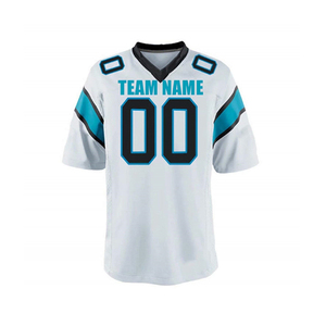 Camiseta de fútbol americano de talla grande a la moda, malla de poliéster transpirable, uniforme de Rugby, Tops, ropa cómoda - Product Image 1