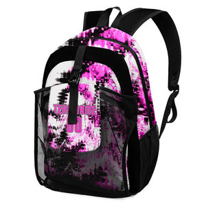 Logo personnalisé en gros pas cher réutilisable pliable Shopping Gym sac à dos de sport Polyester sac à cordon avec motif de dessin animé - Product Image 3