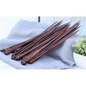 Aiguilles à tricoter droites artisanales en gros – Aiguilles à tricoter en bois durables de haute qualité pour le tissage et le crochet professionnels - Product Image 3