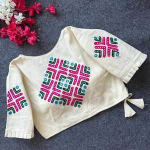 Blousewala khadi cotton Wholesale Blouse manufacturers in india - Product Image 5