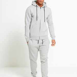 Venta al por mayor de los hombres de costura personalizada Logo Textos Core Fleece Jogger Pantalones Conjunto Pantalones Chándal Conjunto - Product Image 4