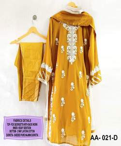 Tendencia nueva llegada atractiva última colección tradicional aspecto rico ropa de boda indio femenino étnico seda bordado Salwar - Product Image 4