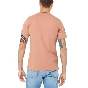 Men's 100% Combed <b>Ring</b> Spun Cotton T Shirts - Product Image 3