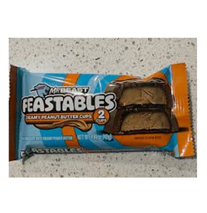 Bulk Wholesale Feastables Peanut Butter Egg 35g 24 Pack Display Case MrBeast Branded Easter <b>Chocolate</b> For Supermarket Retail - Product Image 3