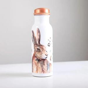 Printed Copper <b>Bottle</b> for Gifting <b>Water</b> <b>Bottle</b> for Daily Use Ayurvedic Copper <b>Water</b> <b>Bottle</b> <b>500</b> <b>ml</b> <b>Water</b> <b>Bottle</b> Leak Proof - Product Image 4