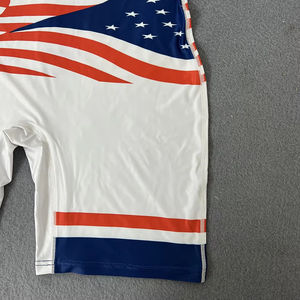 Traje de lucha de alta calidad para hombres, mallas de entrenamiento de Fitness Sexy de secado rápido, camisetas de lucha para hombres, ropa sublimada de diseño personalizado - Product Image 5