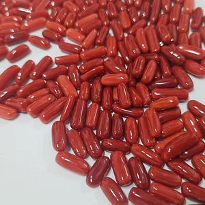 Coral rojo italiano, piedra preciosa natural, piedra preciosa suelta, coral rojo para la fabricación de joyas. - Product Image 1