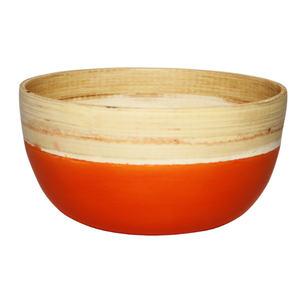 Supplier in Vietnam Natural Bamboo Bowl Handmade wooden bamboo <b>fruit</b> bowl for home decor Handmade <b>Rolled</b> Bamboo - Product Image 6