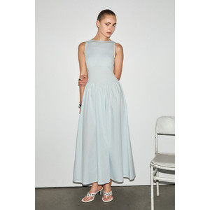 Vestido sin mangas con cuello redondo para mujer GRIMELANGE AIRE - Product Image 6