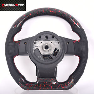 Volant en cuir perforé en fibre de carbone noir forgé à LED personnalisé de <span class=keywords><strong>2022</strong></span> Offre Spéciale pour Zotye - Product Image 6