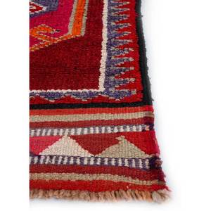 Nuray Large Area Hand Knotted Wool Rugs <b>Red</b> Orange Geometric Abstract Rectangle for Home-for Entryway Hallway Living 9x12 - Product Image 4