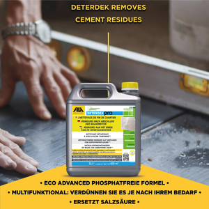 FILA Solutions DETERDEK PRO Nettoyant liquide multifonctionnel anti-calcaire et anti-rouille, sans danger pour les métaux - Product Image 4