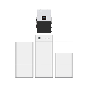 Système de stockage d'énergie (ESS) ETHOS 12 kW 40,9 kWh, grande batterie au lithium fer phosphate 100 Ah, connexion au réseau hybride, capacité 10 kWh - Product Image 1
