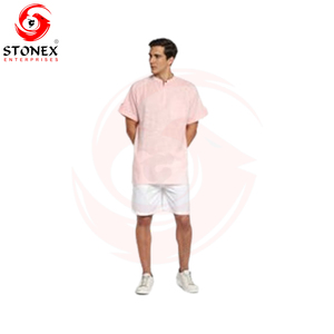 Vêtements de sport d'été personnalisés pour hommes Ensemble de deux pièces de t-shirts et de shorts décontractés et respirants avec panneau de conception - Product Image 1