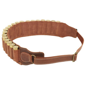 Cinturón de cuero para cartuchos de caza calibre 12, cinturón de cuero para tiro de la mejor calidad, cinturón de cuero para cartuchos de caza. - Product Image 2
