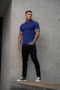 Polos grande taille en coton pour hommes, nouvelle arrivée d'été, dernière vente en gros de t-shirt, prix d'usine disponible, forte demande - Product Image 5