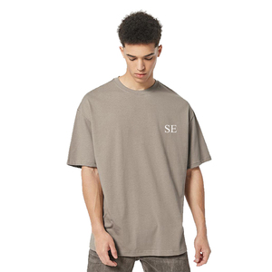 เสื้อยืดครอปท็อปคอกลมแขนยาวผู้ชาย ฤดูใบไม้ผลิ 2025 ผ้าซาตินคอตตอน 100% ระบายอากาศได้ดี เป็นมิตรกับสิ่งแวดล้อม สไตล์ลำลอง - Product Image 4