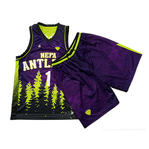 Logo personnalisé, ensemble d'uniformes de basket-ball à séchage rapide par sublimation, maillot réversible et short pour adultes de taille plus, tarif de gros OEM - Product Image 4