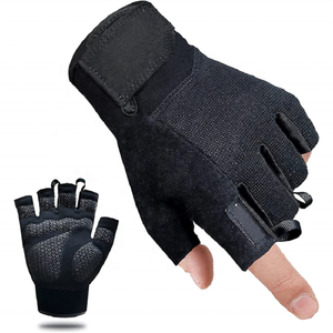 Nuevos Guantes Deportivos de Nailon Transpirables, Duraderos y Anti-UV, Estilo Personalizado, Medios Dedos, Color Personalizado para Levantamiento de Pesas y Ciclismo - Product Image 1