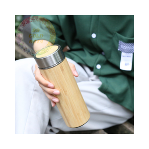 ขวดเก็บความร้อนไม้ไผ่คุณภาพสูงในราคาขายส่งที่แข่งขันได้-เป็นมิตรกับสิ่งแวดล้อมและทนทาน - Product Image 3